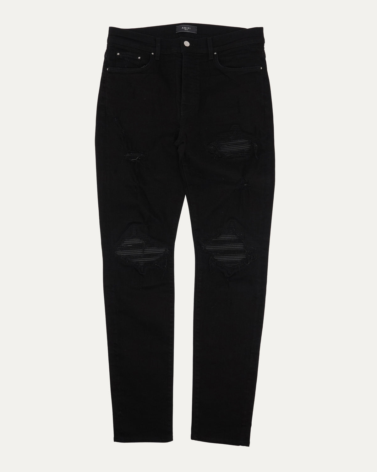 Repaired Distressed MX1 Jeans