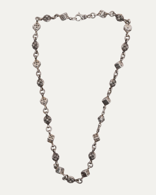 Dice and Plus Ball Necklace