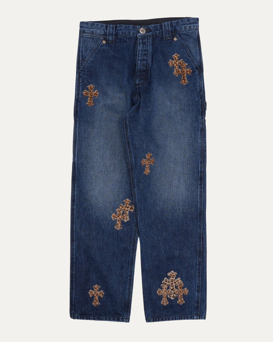 Turbo Diesel Cross Patch Carpenter Jeans