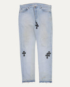 Levi's 5001 Cross Patch Jeans