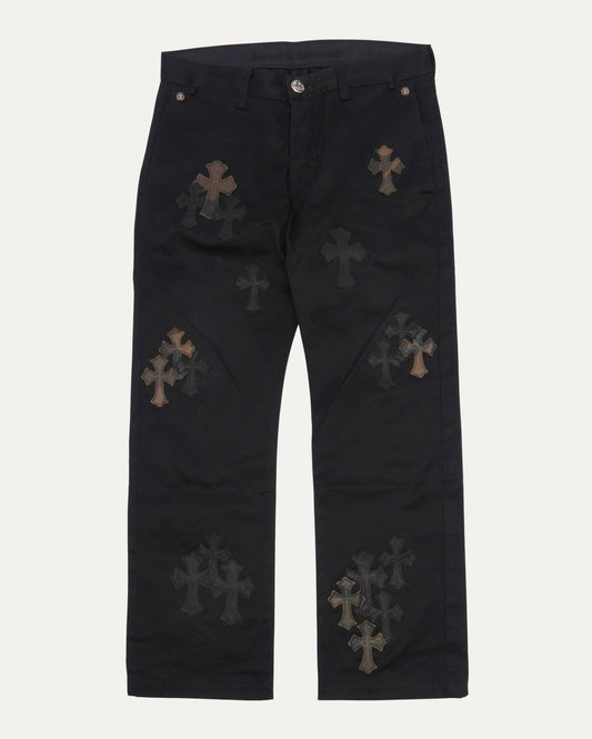 Cross Patch Chino Pants