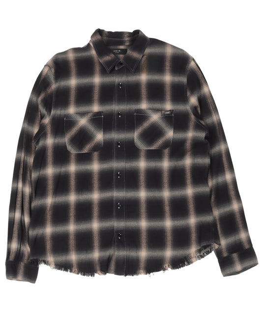 Fade Plaid Pocket Shirt
