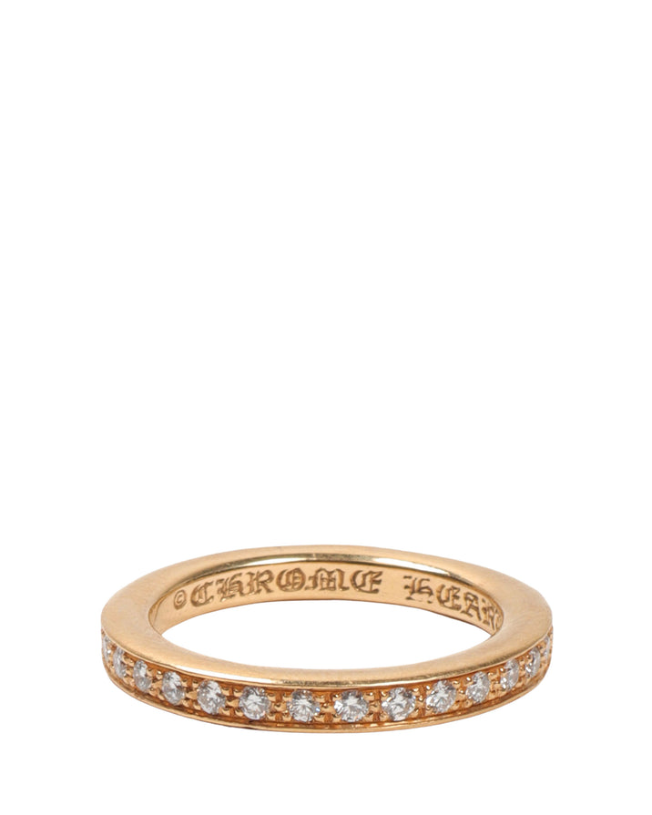 22k Gold Diamond Spacer Ring