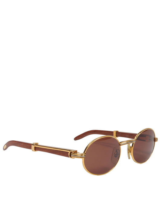 Giverny Wood Frame Sunglasses
