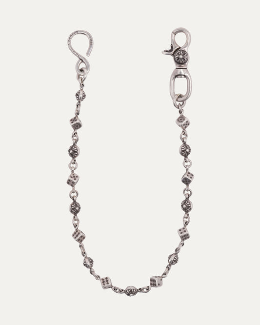 Dice and Plus Ball Wallet Chain