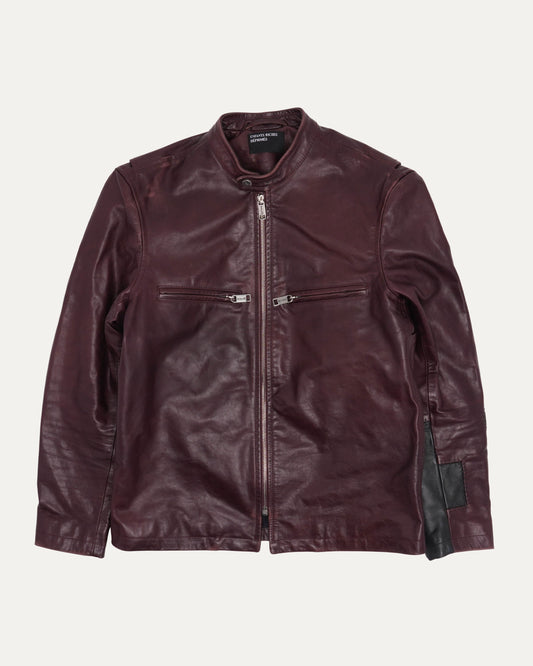Side B Leather Jacket