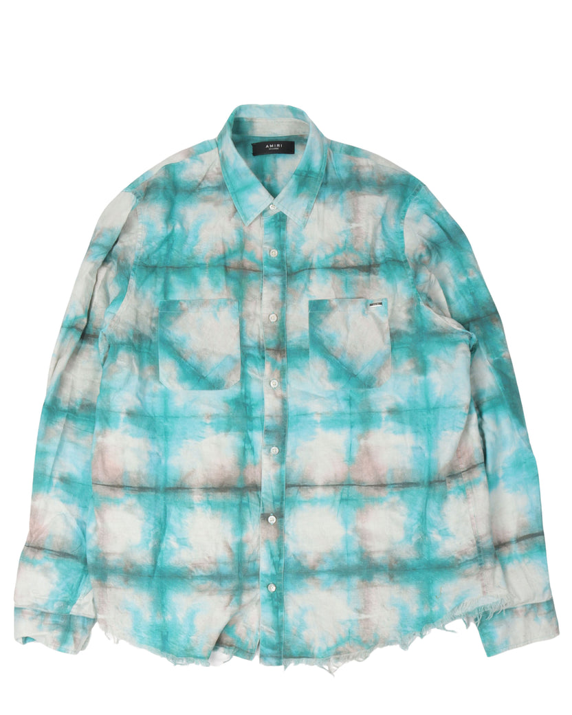 Watercolor Flannel Shirt