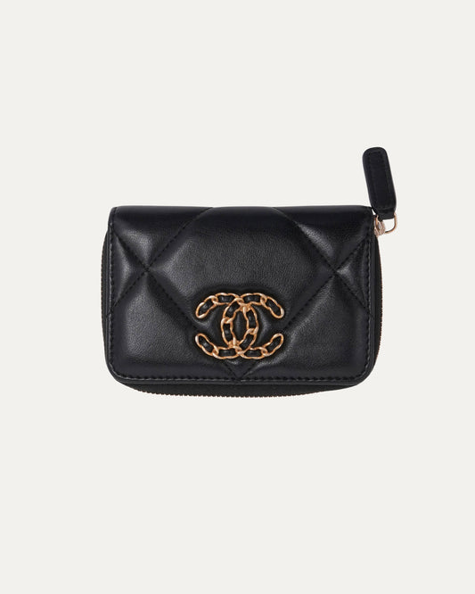 Quilted Zip Wallet