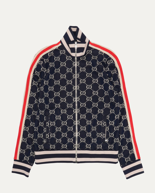 Monogram Taped Sleeve Track Jacket