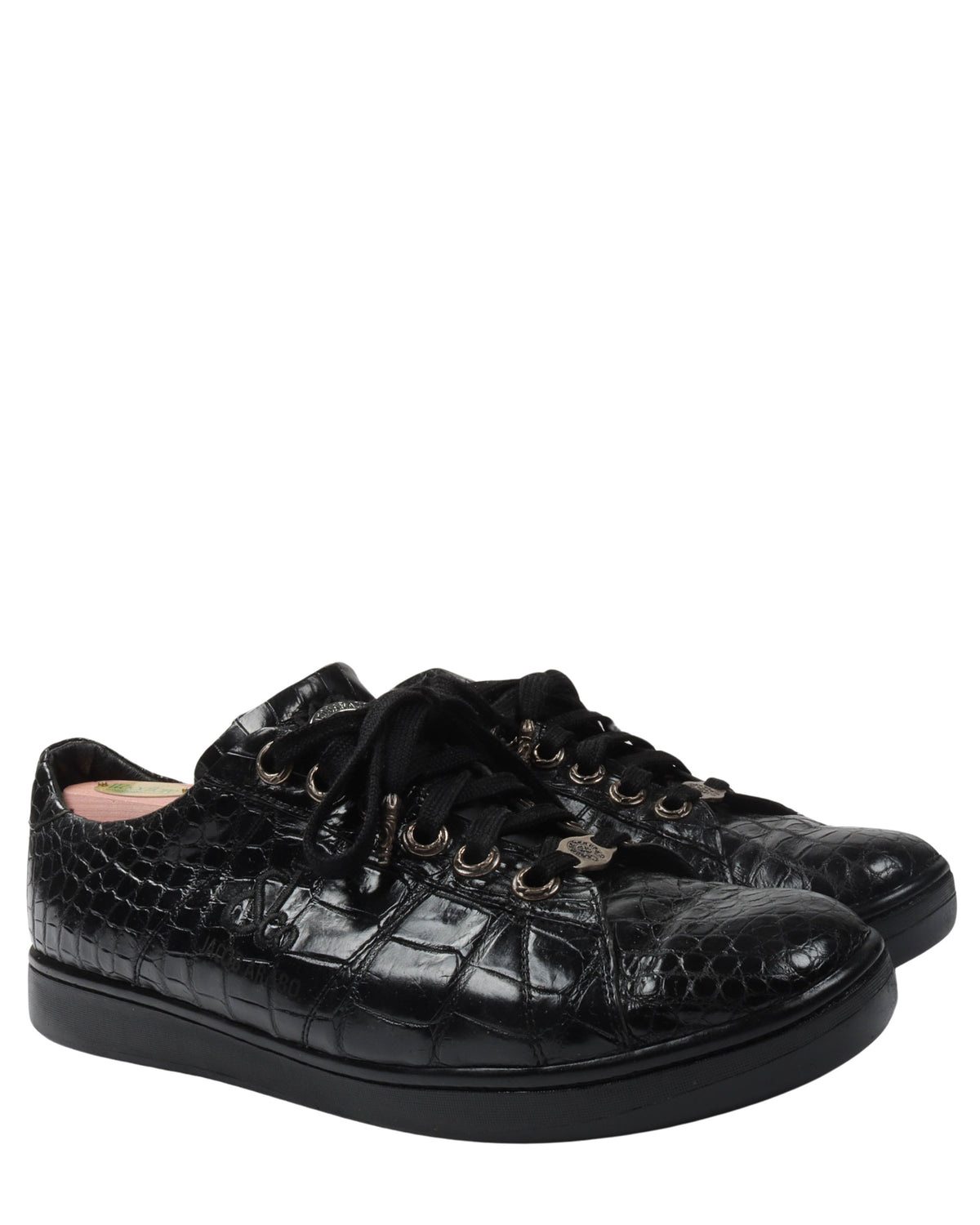 Jacob & Co. Crocodile Leather Sneakers