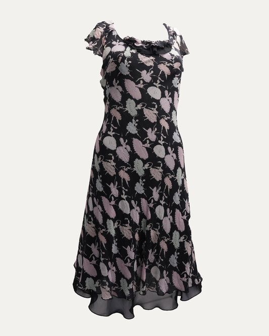 SS 2001 Ballerina Print Dress