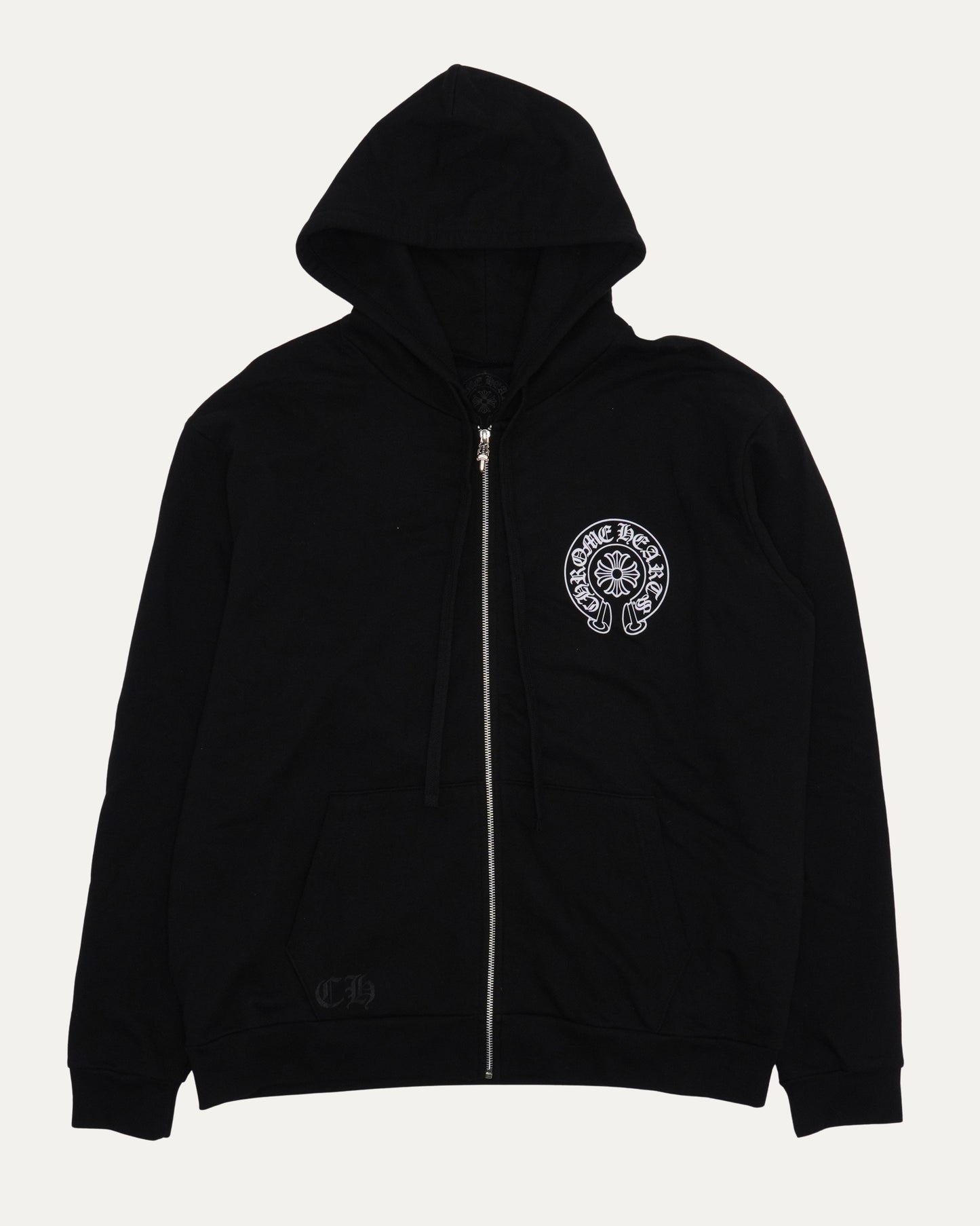 Chengdu Horseshoe Logo Zip Up Hoodie