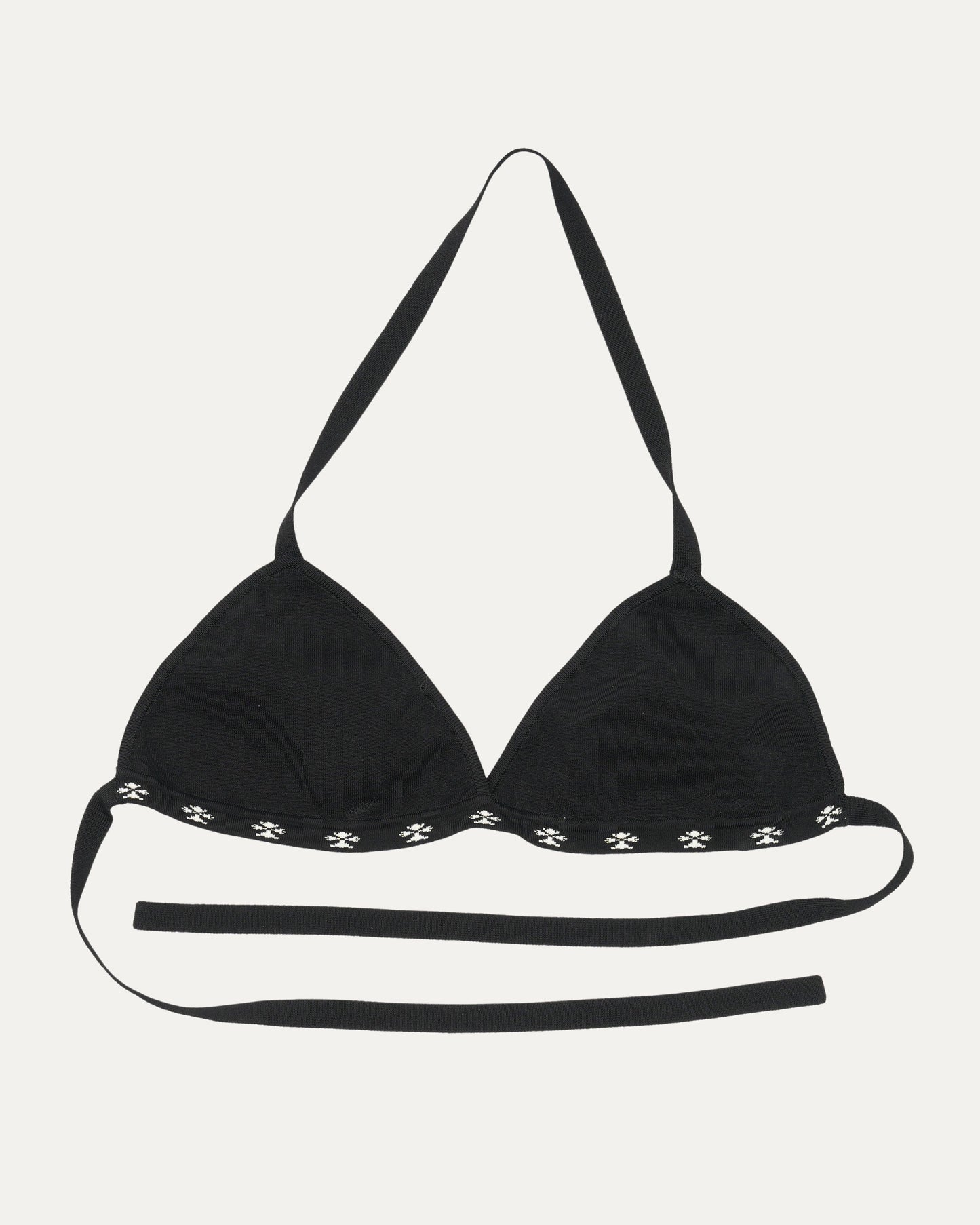 Cross Motif Bra
