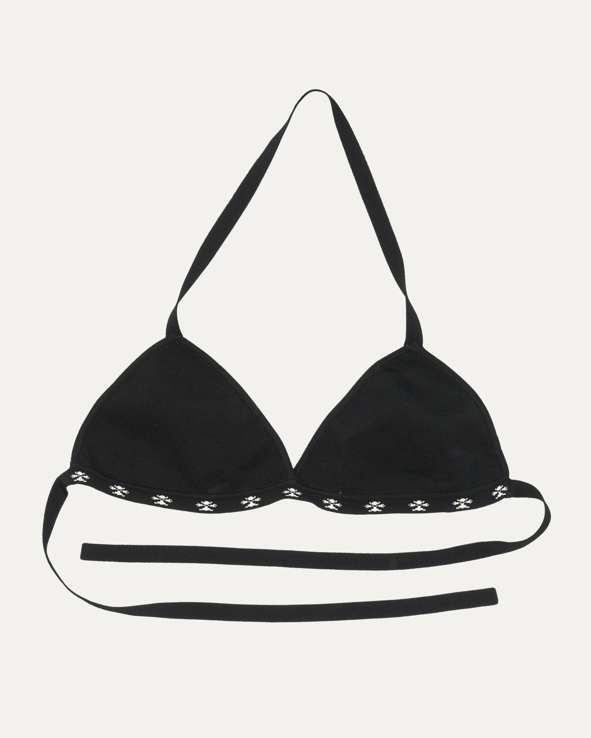 Cross Motif Bra