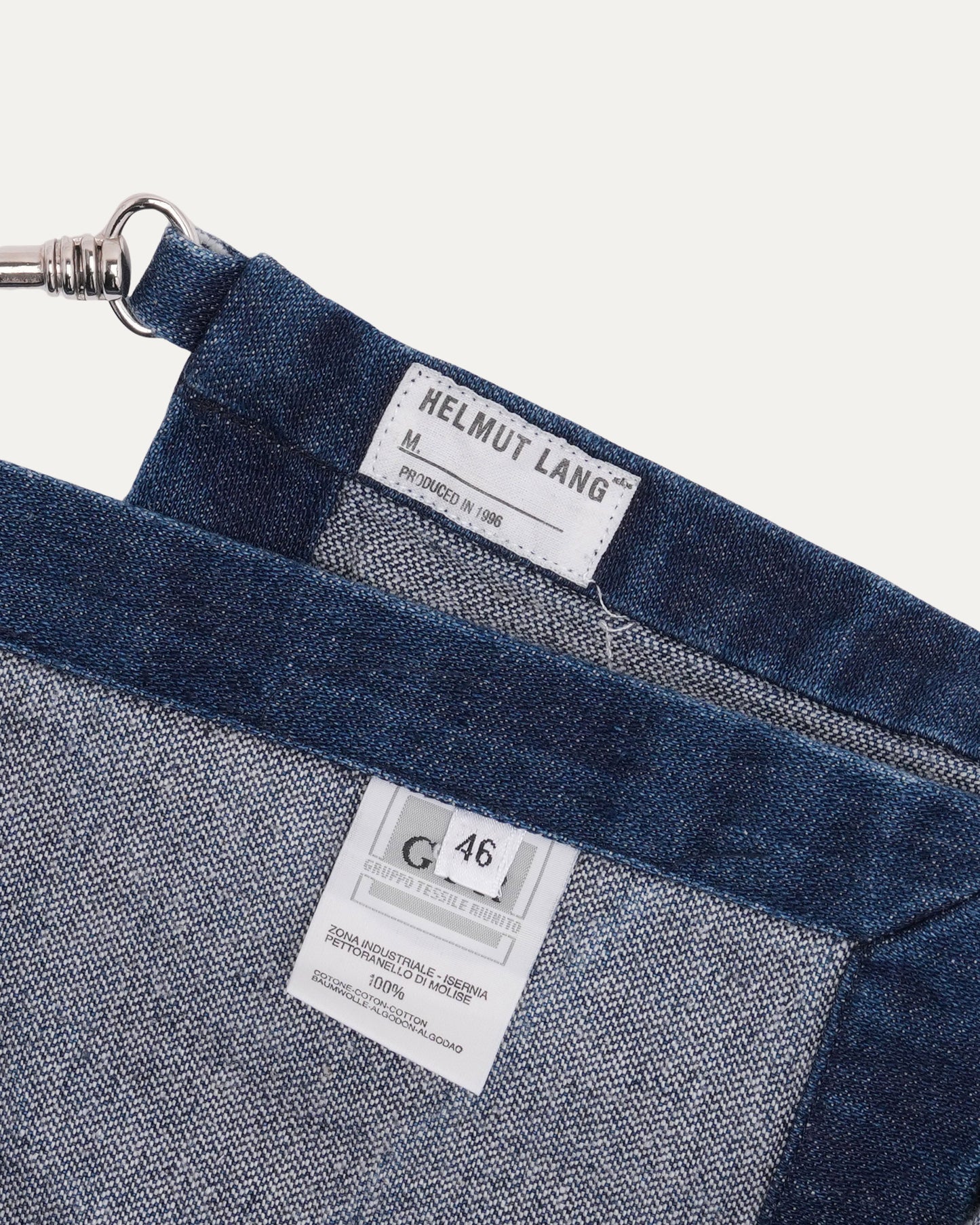 FW 1996 Denim Apron Skirt