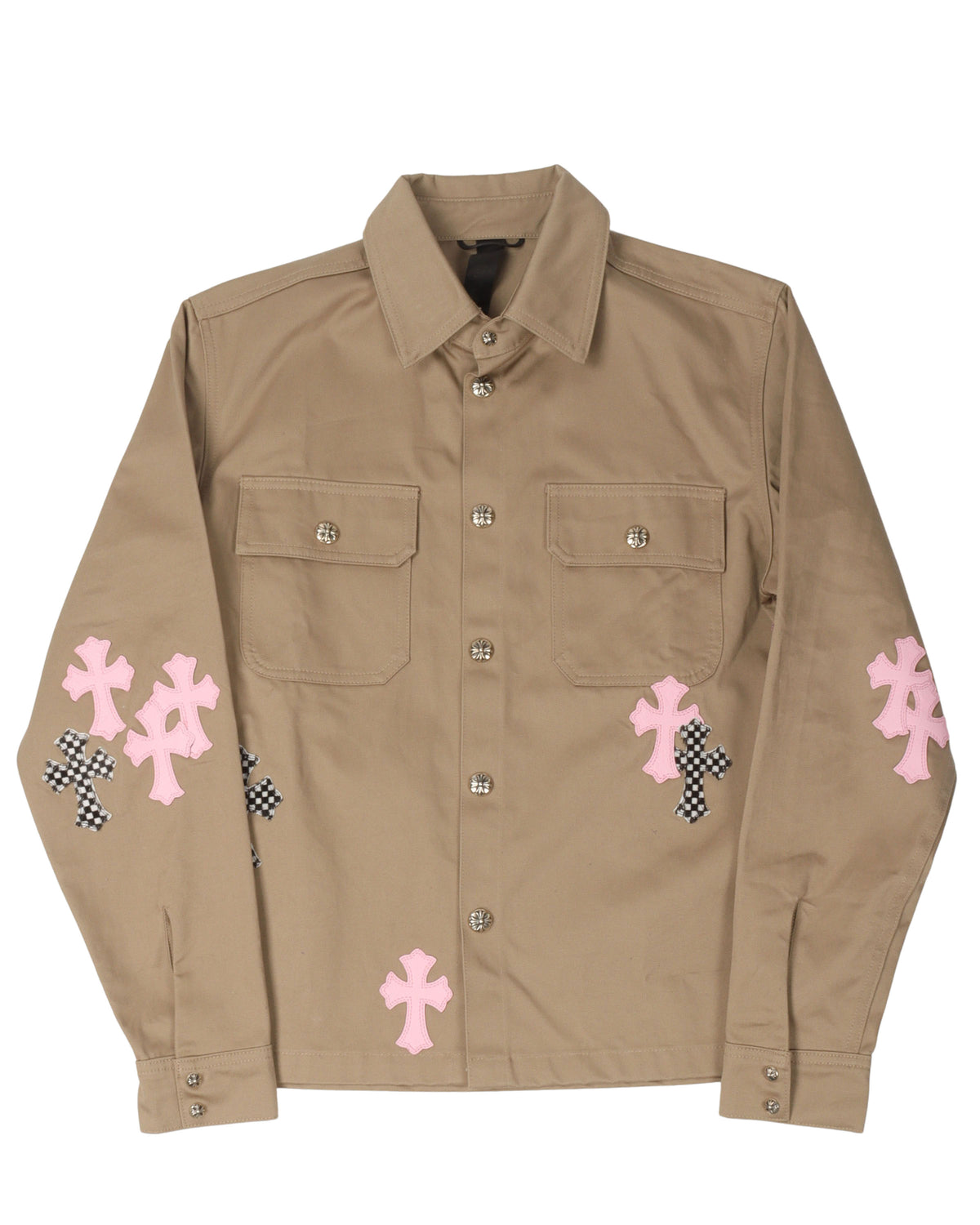 Cross Patch Work Dog Shirt
