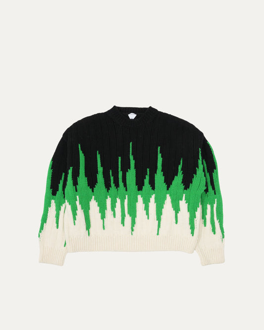 Wool Graphic Sweater