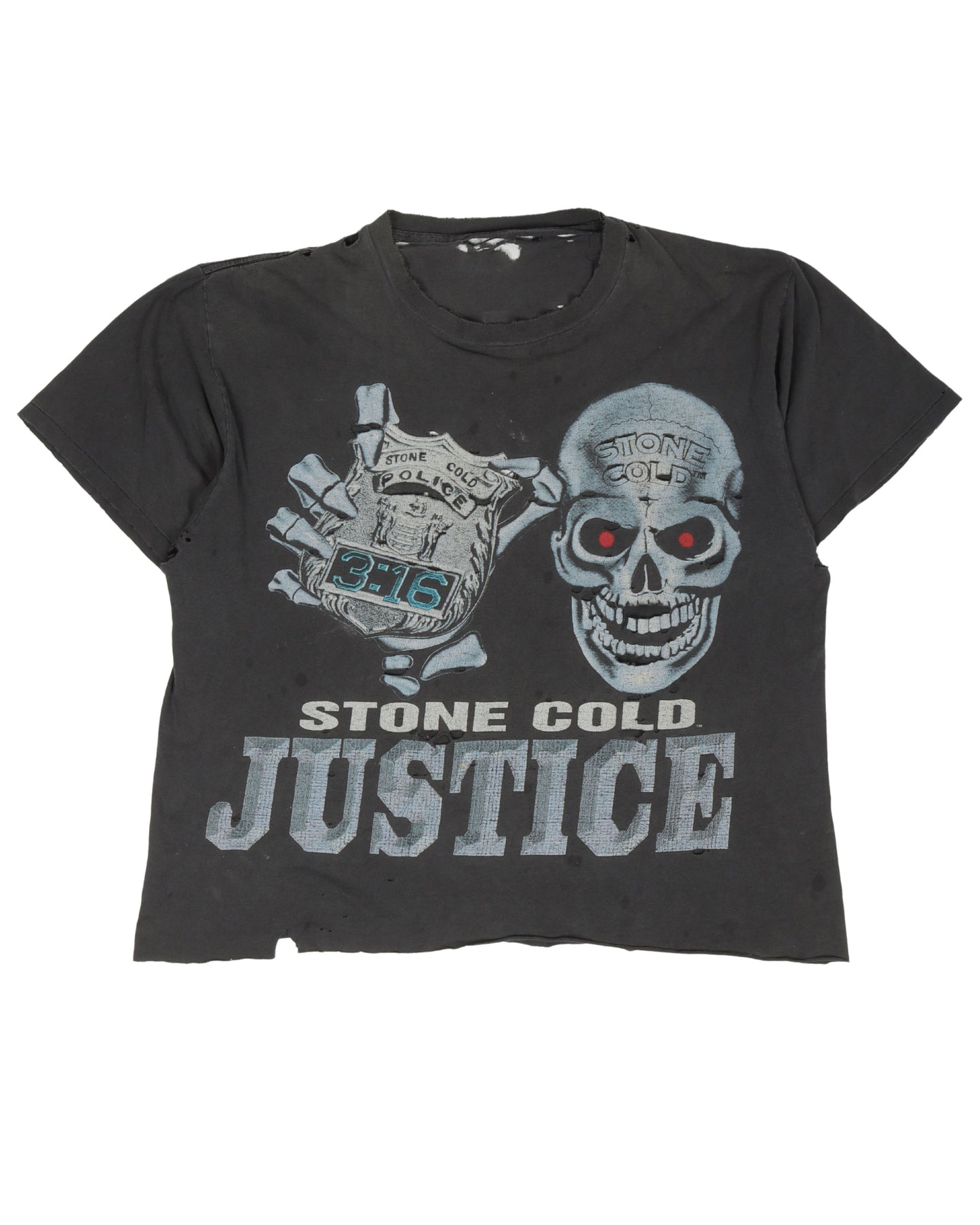 WWF Stone Cold 316 Precinct T-Shirt