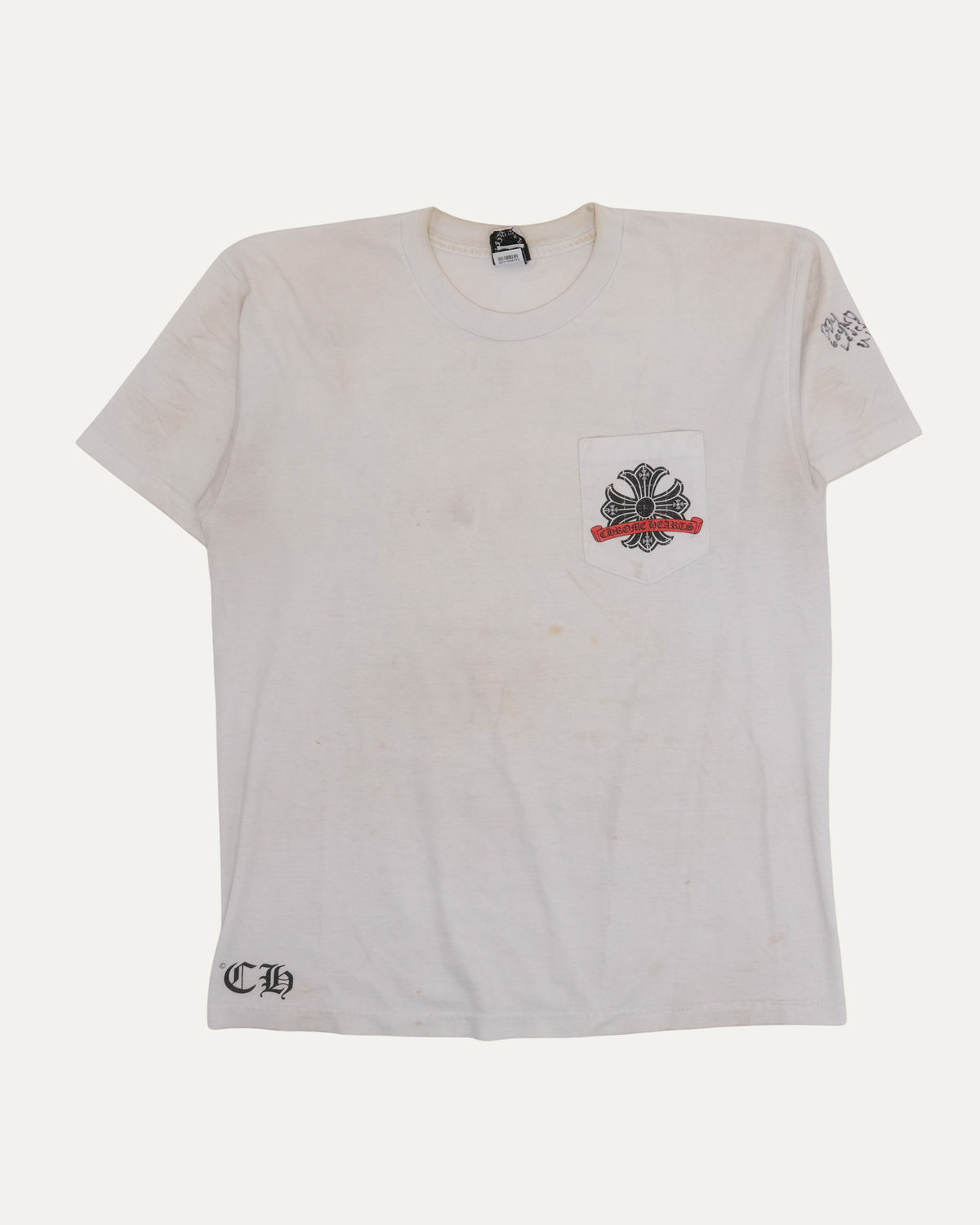 Vintage Horseshoe Logo Plus Cross Pocket T-Shirt