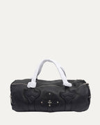 Cross Embellished Duffle Bag