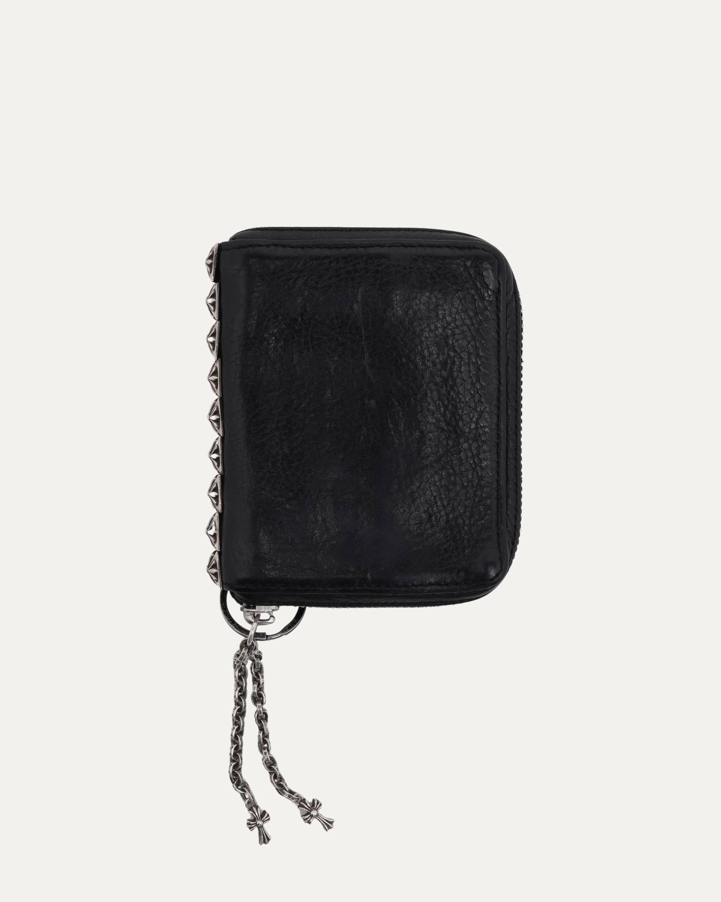 Pyramid Cross Studd Zip Wallet