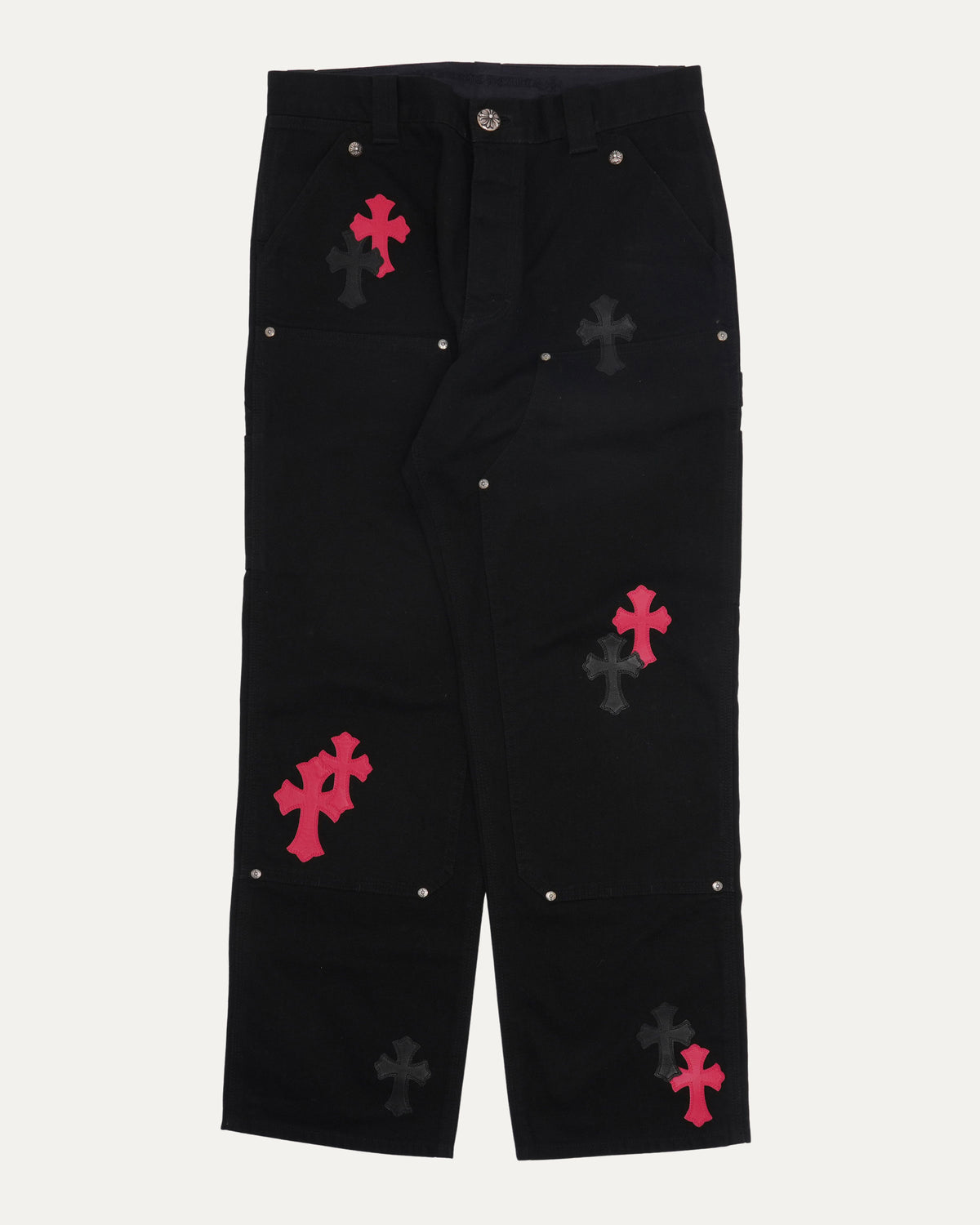 Cross Patch Double Knee Carpenter Pants