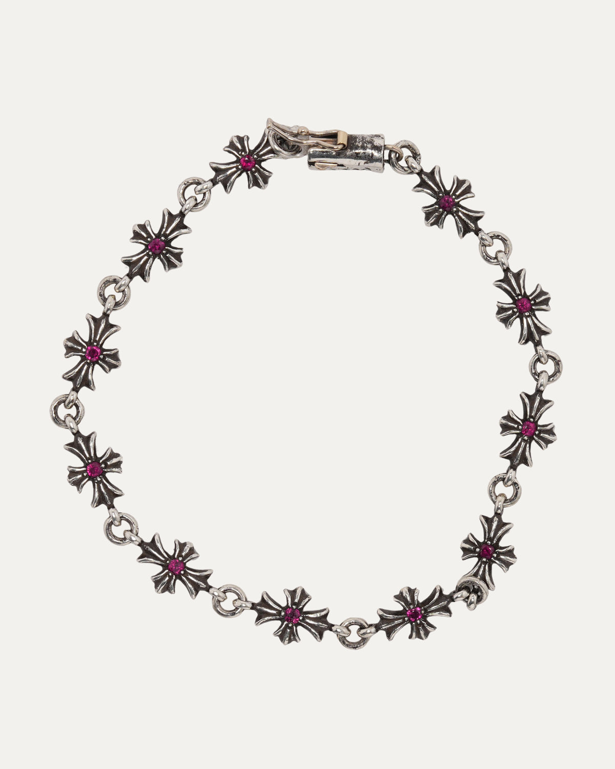 Ruby Tiny E Bracelet