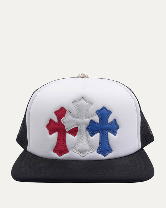 Cemetery Cross Patch Trucker Hat