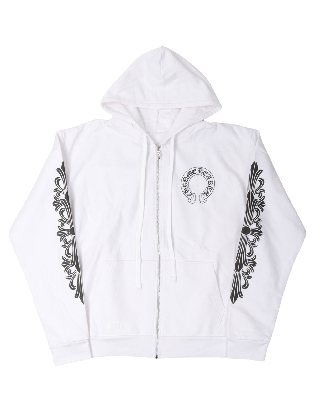 Horseshoe Logo Zip Up Hoodie