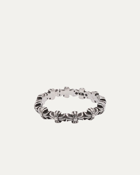 Tiny E Plus Band Ring