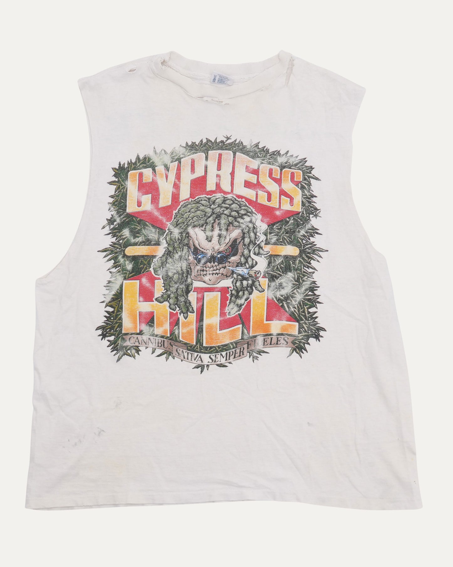 Cypress Hill Soul Assassins 1993 Tour Cutoff T-Shirt
