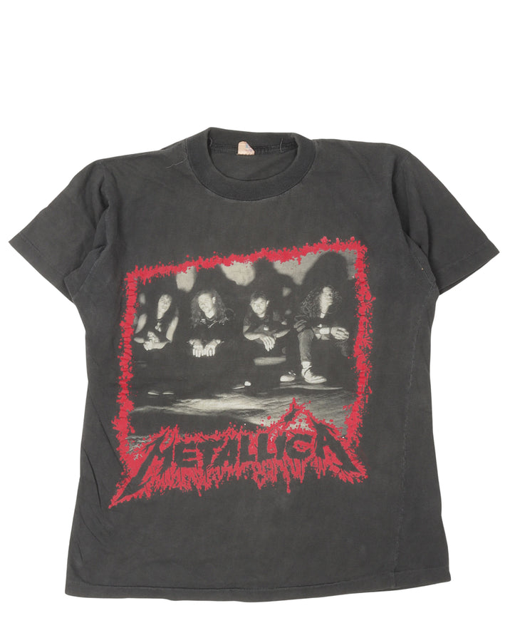 Metallica Europe Tour 90' T-Shirt