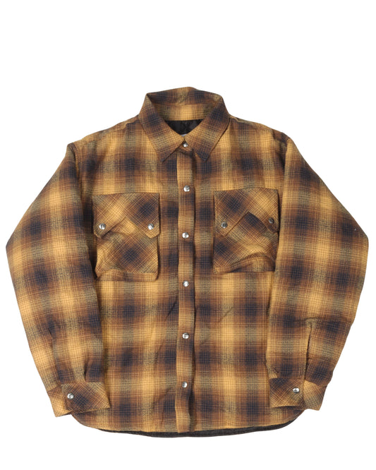 Quilted Padded Flannel Jacket