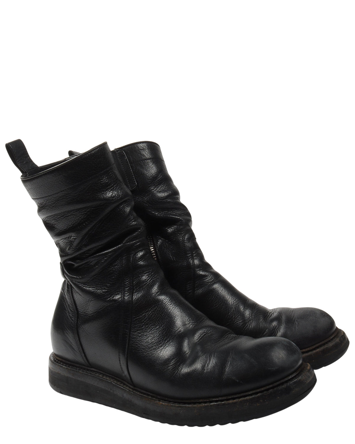 SS18 "DIRT" Calf Leather Creeper Boots