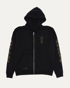 Vertical Logo Zip Hoodie