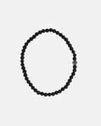 4mm Onyx Bead Bracelet