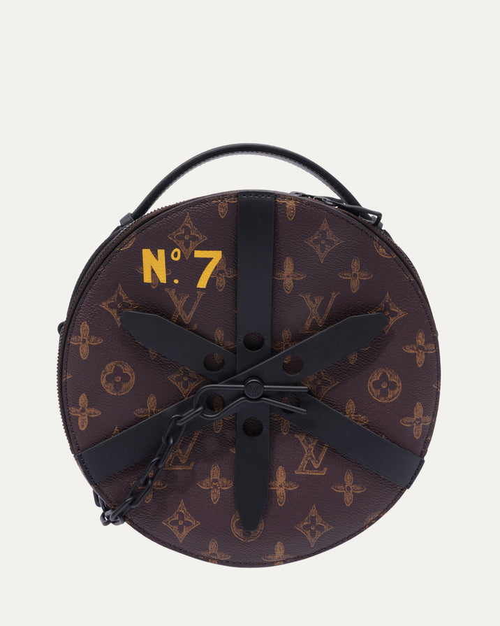 N°7 Trunk L'oeil Monogram Wheel Box Bag