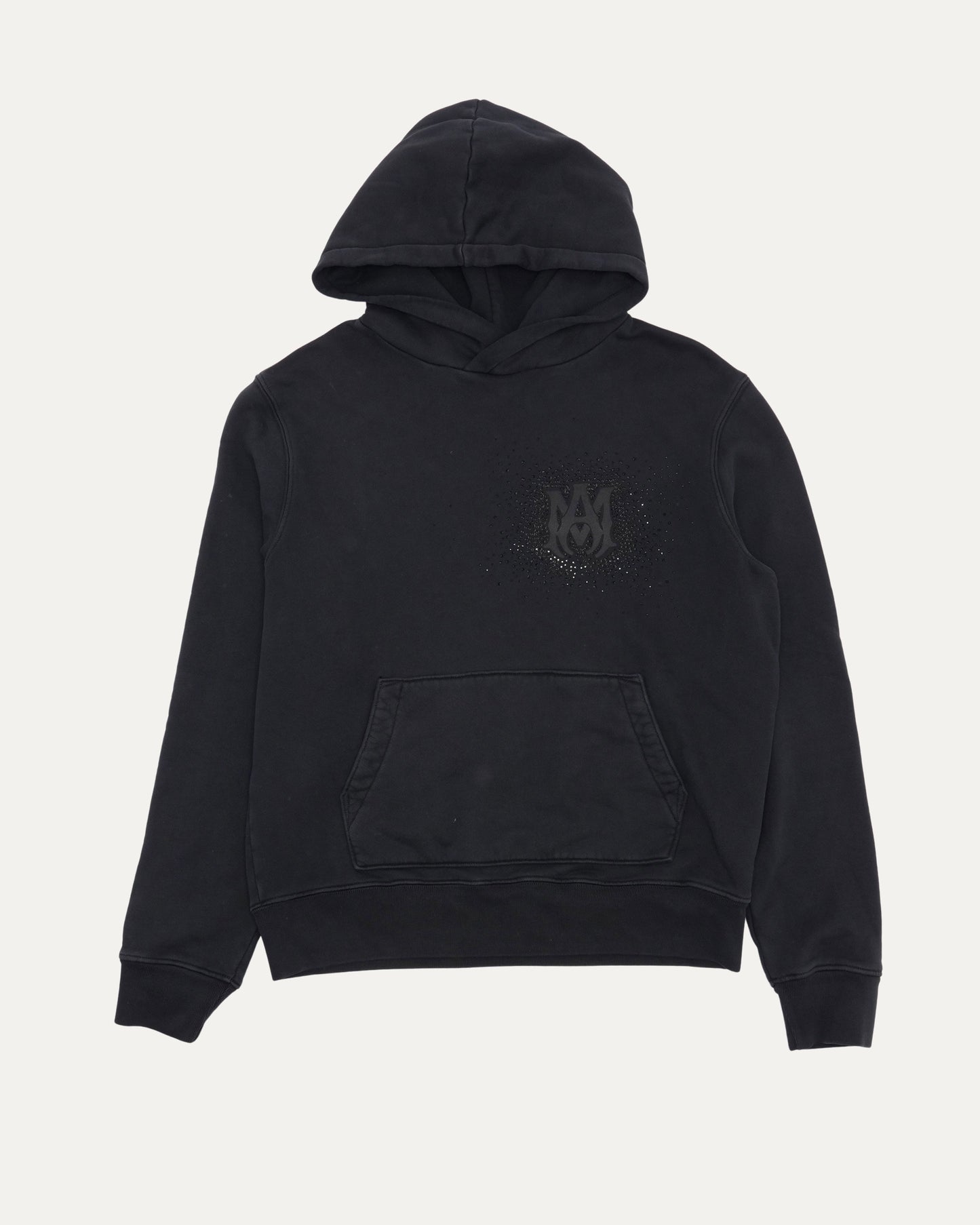 Crystal Embellished Logo Hoodie