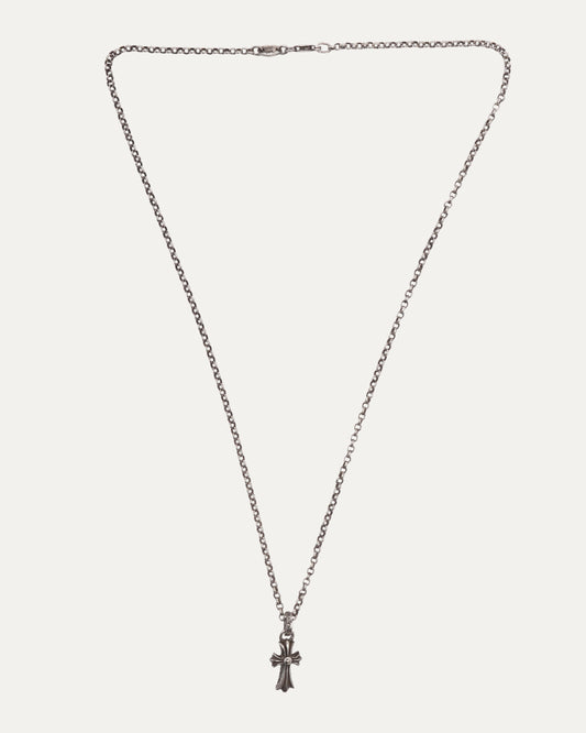 Baby Fat Pendant on Roll Chain