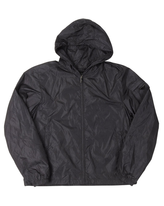 Zip-Up Nylon Jacket