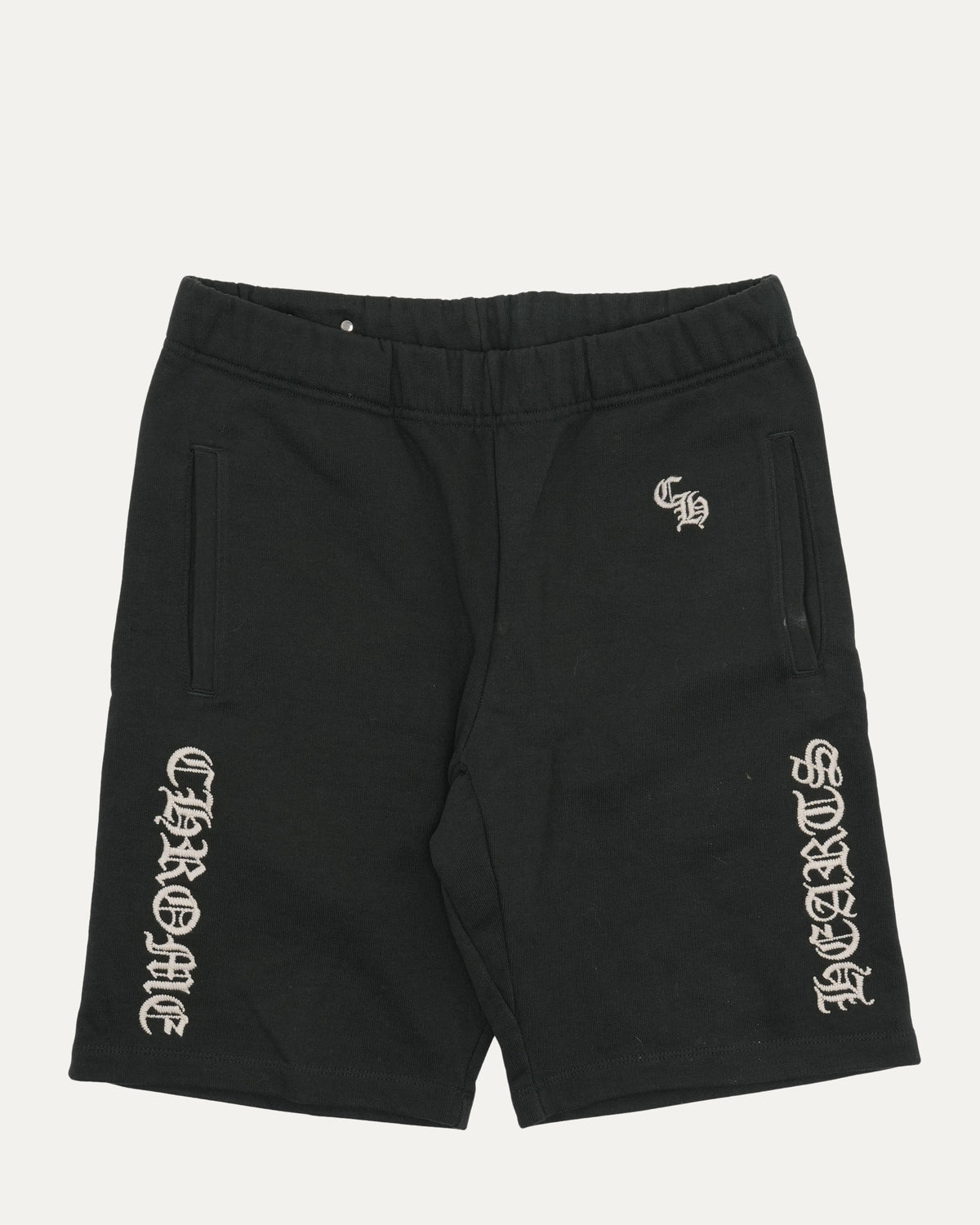 Slow Ride Embroidered Shorts