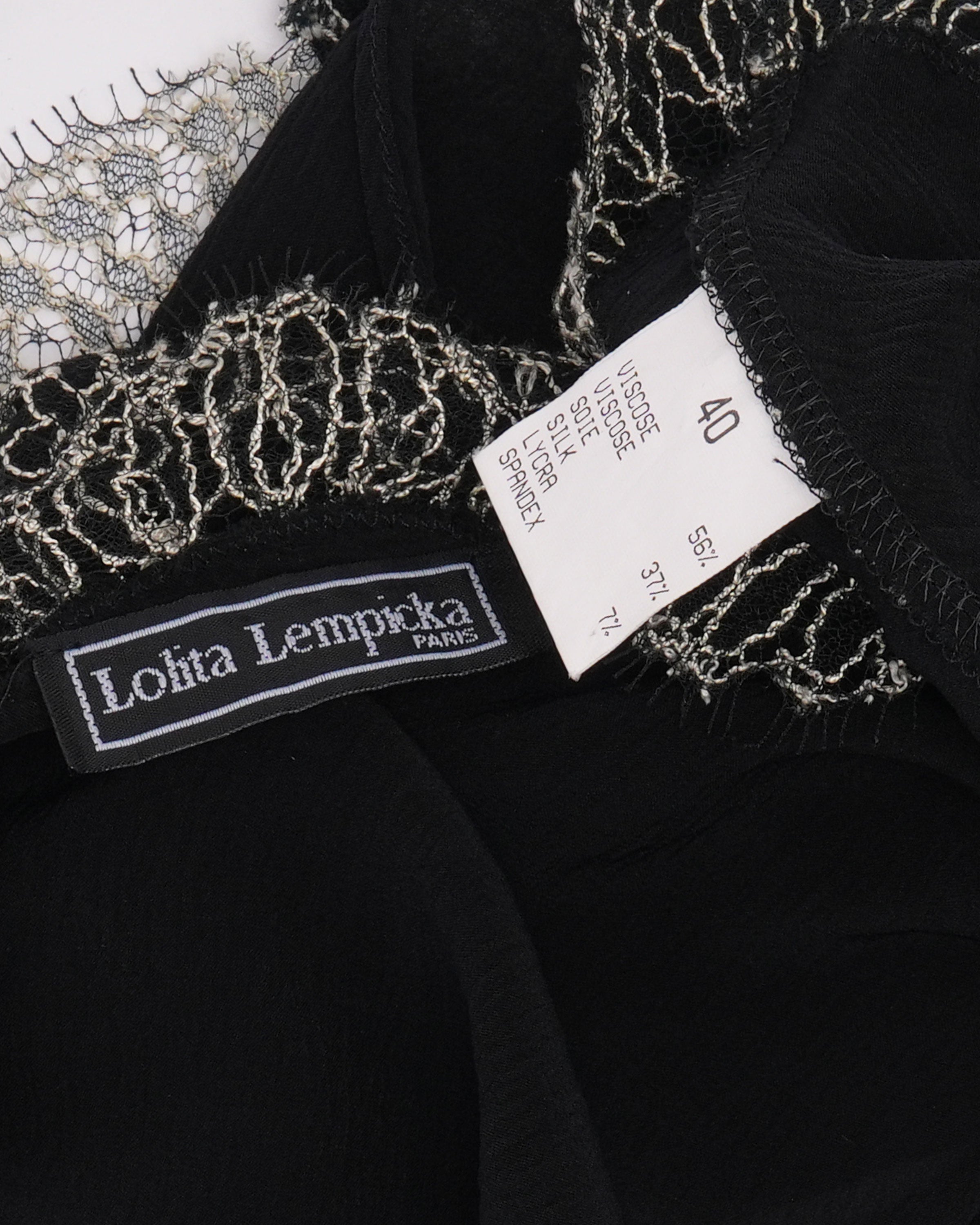 Silk And Lace Top – Justin Reed