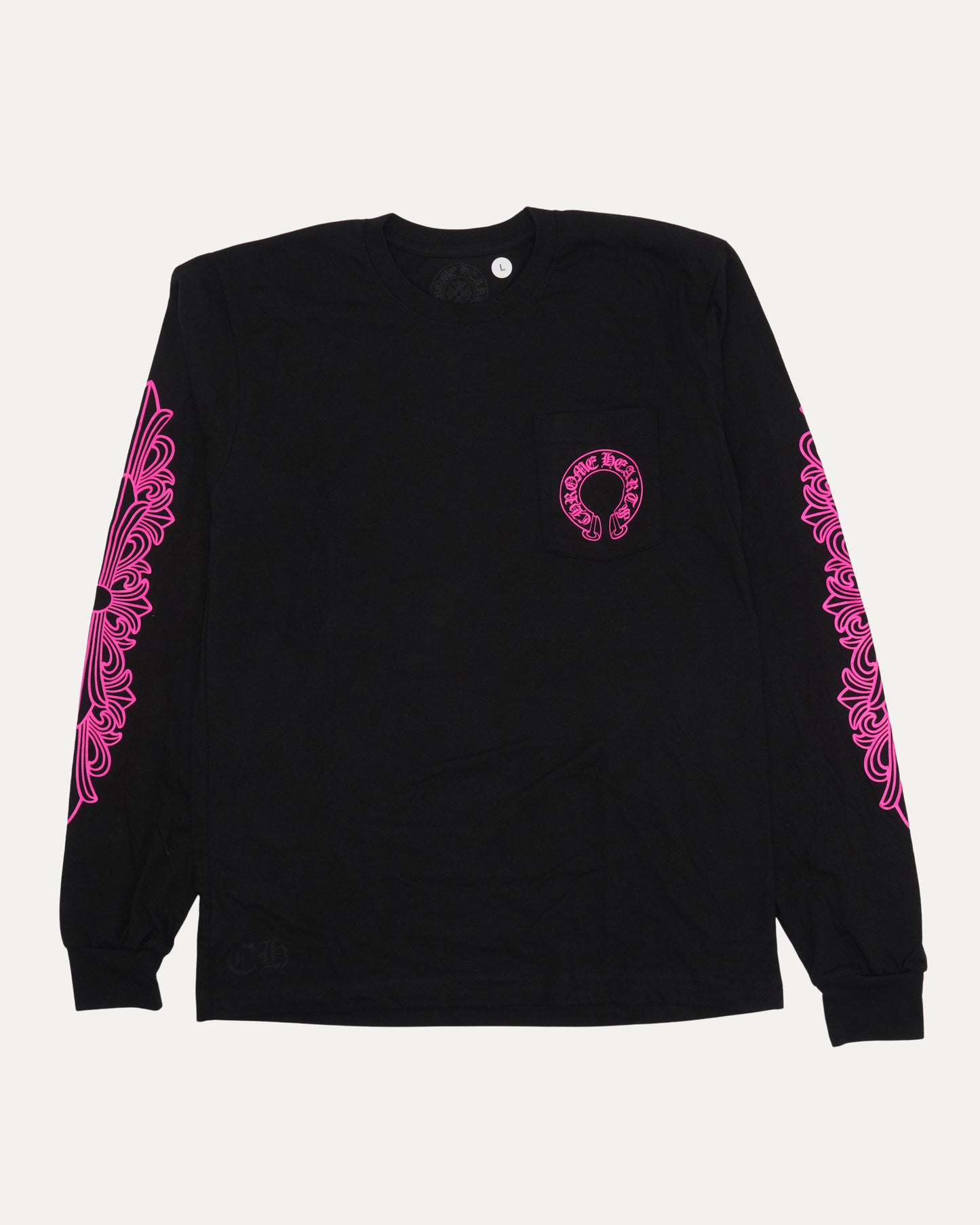 Horseshoe Logo Long Sleeve Pocket T-Shirt