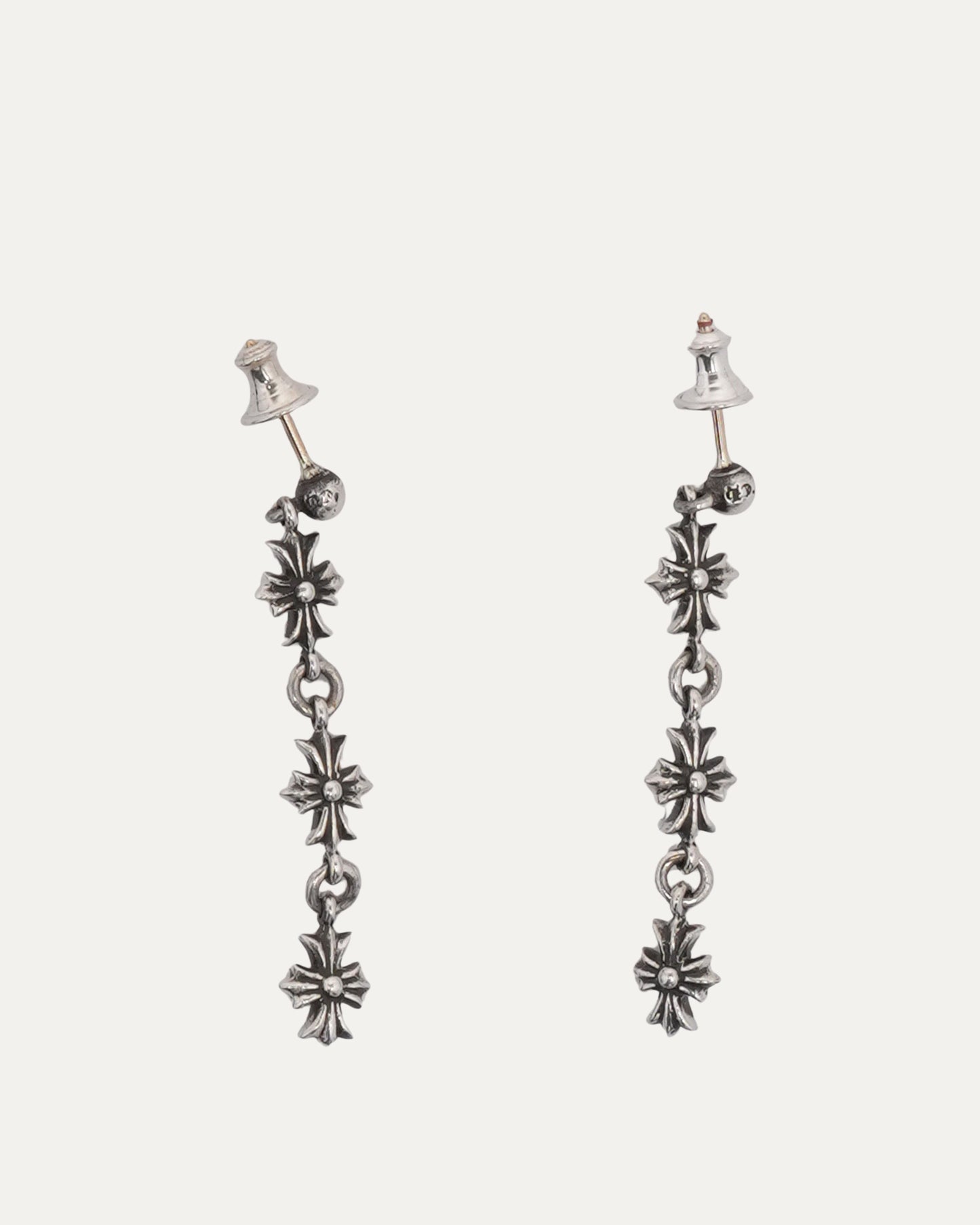 Tiny E Earring Set