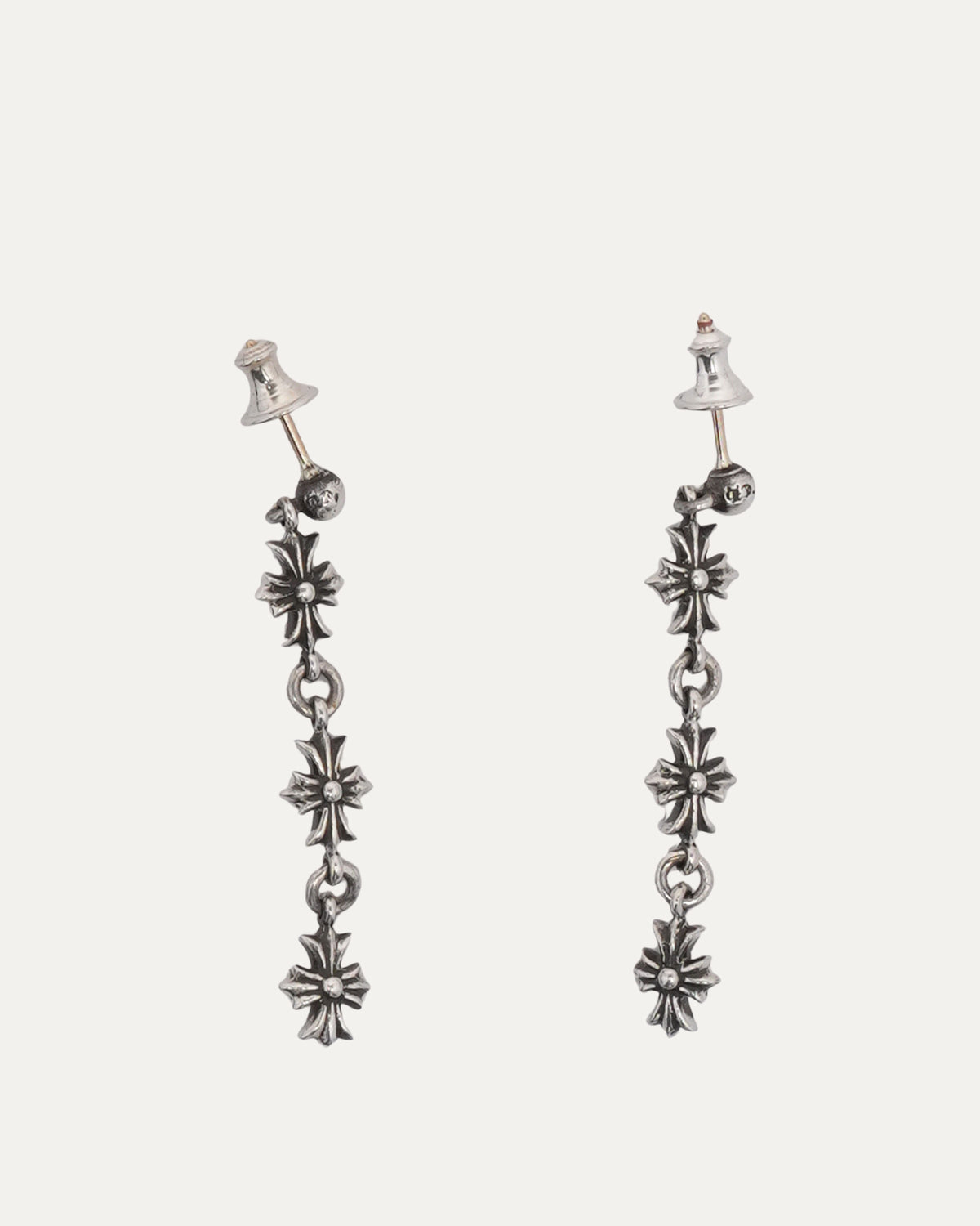 Tiny E Earring Set