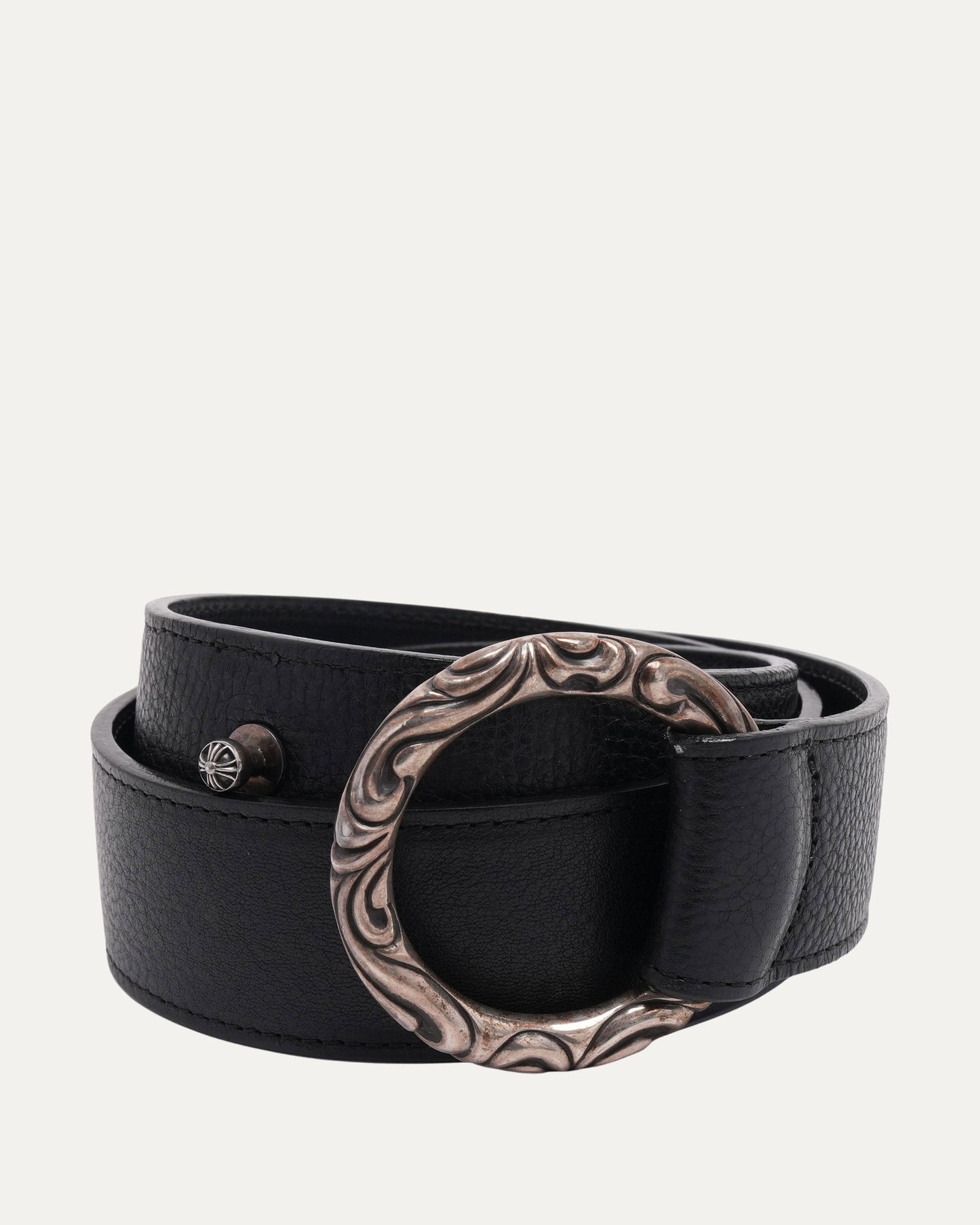 Scroll Ring Buckle Belt