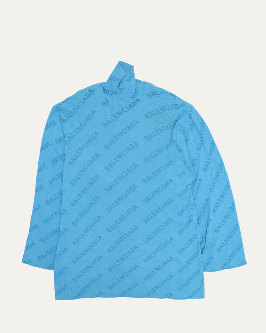 Turtleneck Logo Sweater
