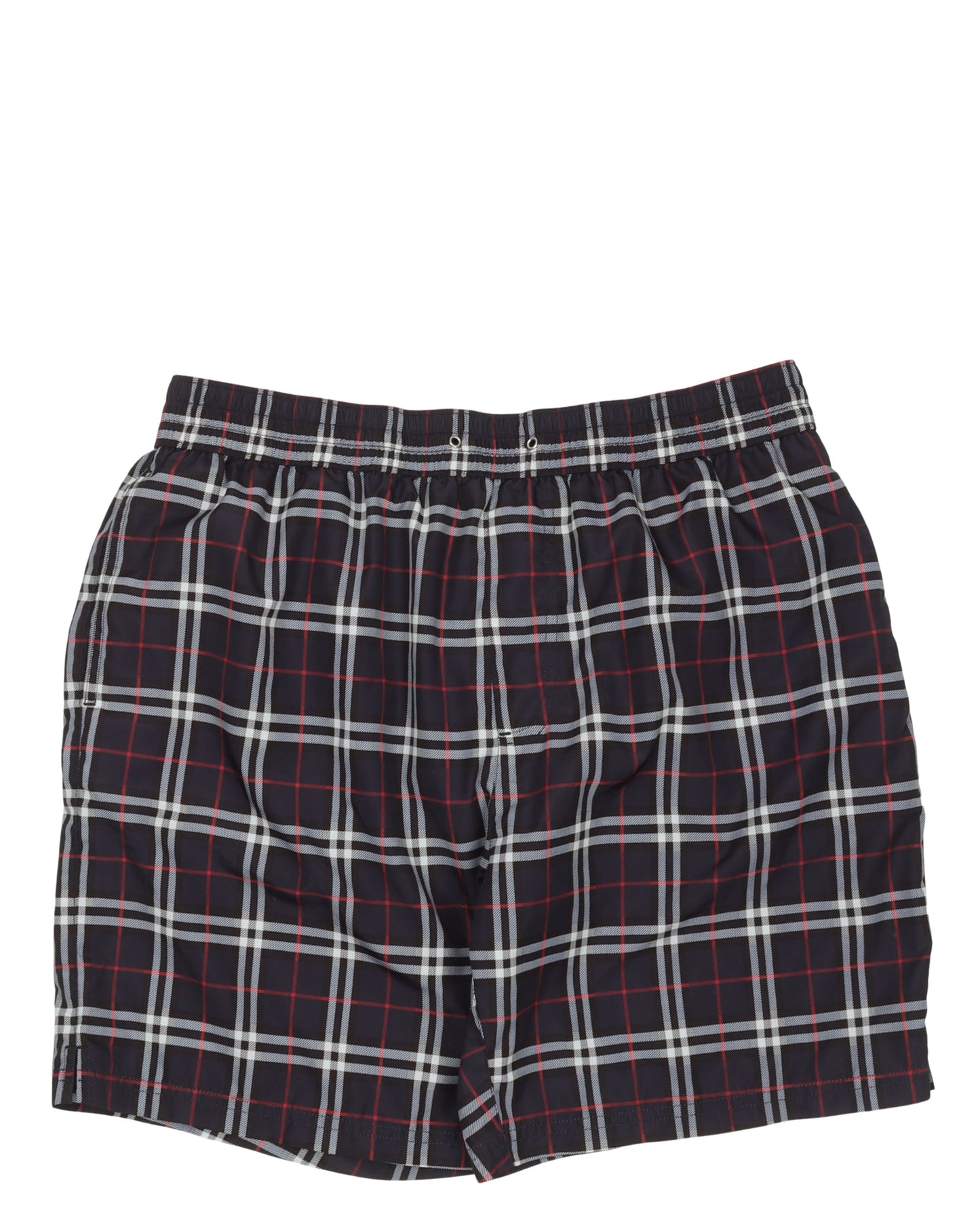 Plaid Swim Shorts