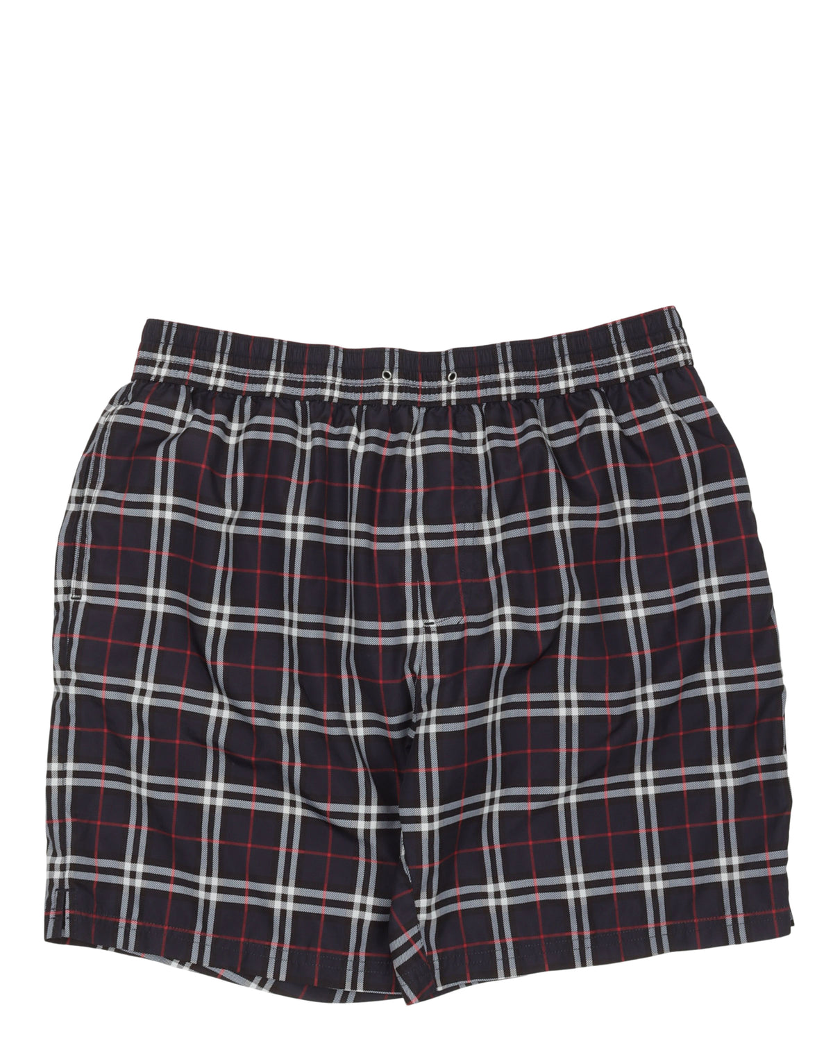 Plaid Swim Shorts