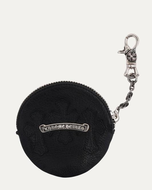 Cemetery Cross Patch Coin Purse with Clip